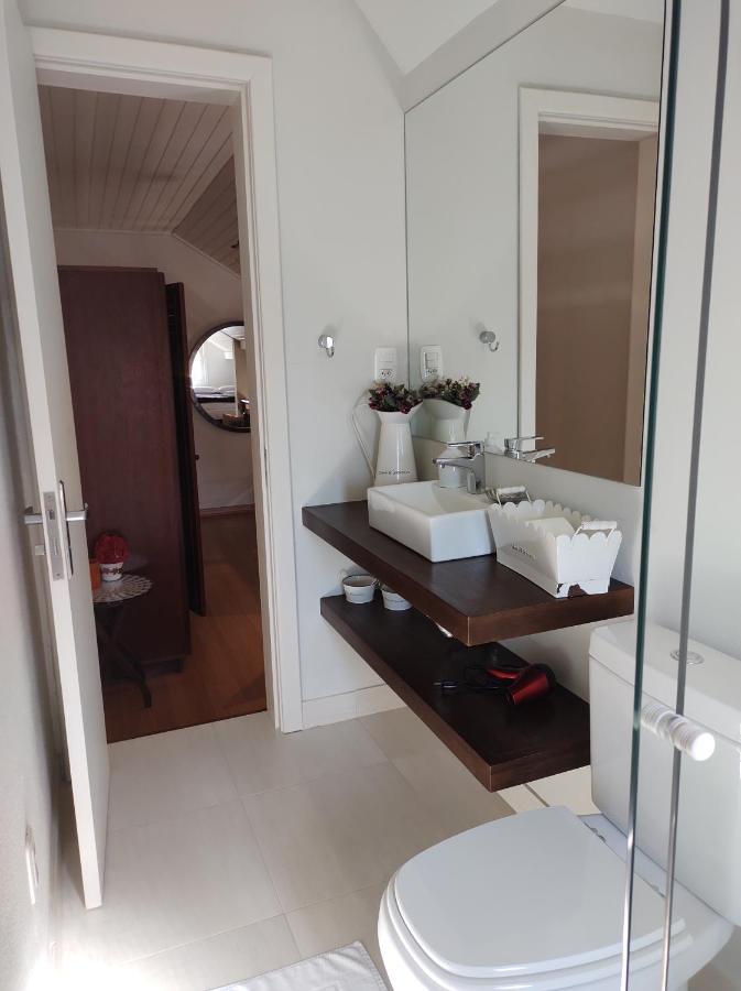 Agradável Apt 2Quartos para família próx ao Lago Negro - 4 min do centro- com churrasqueira Gramado Exterior foto
